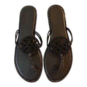 Tory Burch Thong Logo Sandals